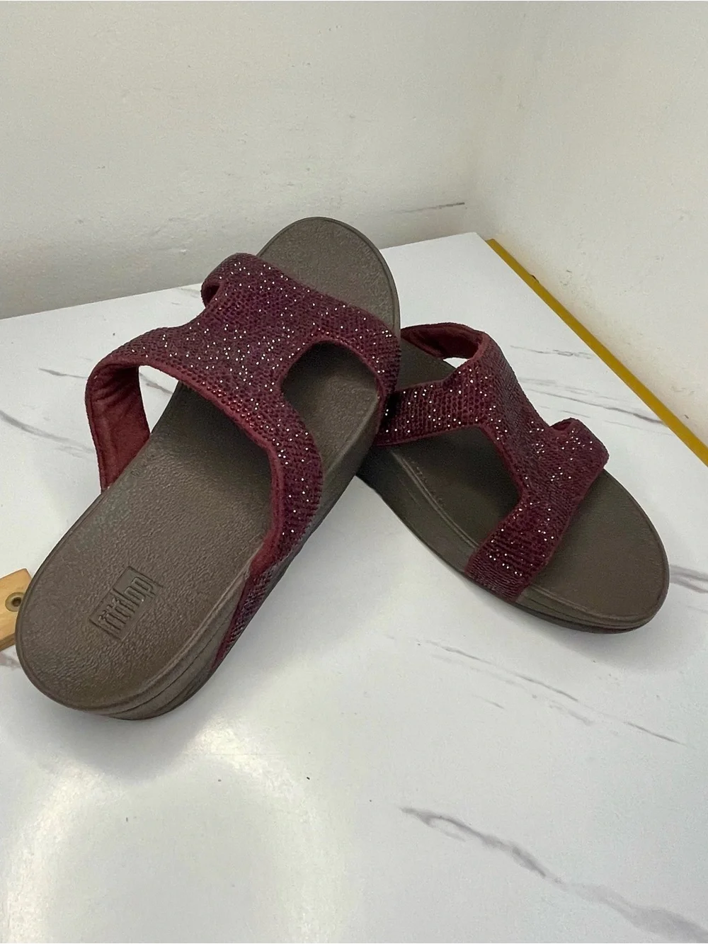 Fitflop glittery slide